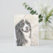 Bernese Mountain Dog Briefkaart (Staand voorkant)