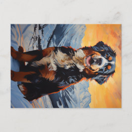 Bernese Mountain Dog Briefkaart