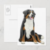 Bernese Mountain Dog Briefkaart (Voorkant / Achterkant)
