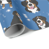 Bernese Mountain Dog Cadeaupapier (Rol Hoek)