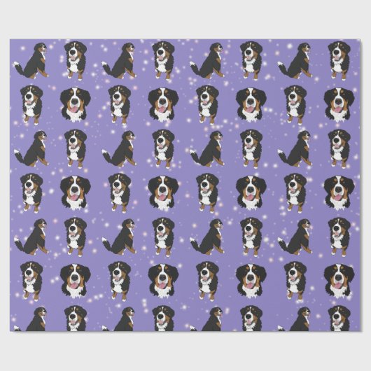 Bernese Mountain Dog Cadeaupapier (Vlak)
