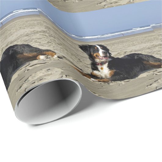 Bernese Mountain Dog Cadeaupapier (Rol Hoek)