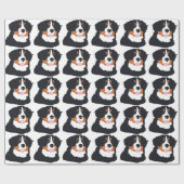 Bernese Mountain Dog Cadeaupapier (Vlak)
