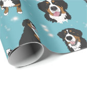 Bernese Mountain Dog Cadeaupapier (Rol Hoek)