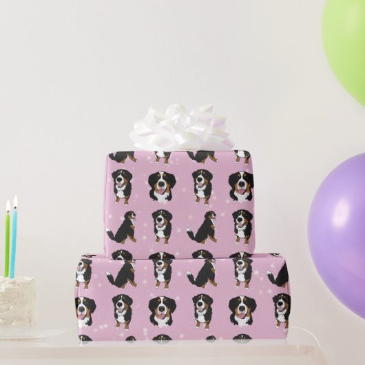 Bernese Mountain Dog Cadeaupapier (Feestgeschenken)