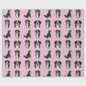 Bernese Mountain Dog Cadeaupapier (Vlak)