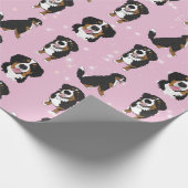 Bernese Mountain Dog Cadeaupapier (Hoek)