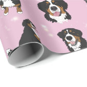 Bernese Mountain Dog Cadeaupapier (Rol Hoek)