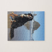 Bernese Mountain Dog Cannon Beach Legpuzzel (Horizontaal)