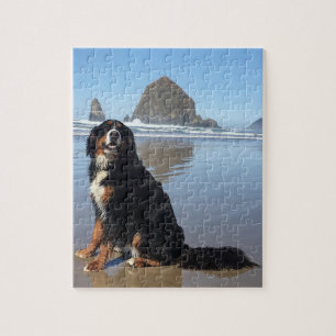 Bernese Mountain Dog Cannon Beach Legpuzzel