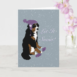 Bernese Mountain Dog Card Kaart