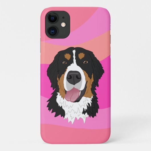 Bernese Mountain Dog Case-Mate iPhone Case (Achterkant)