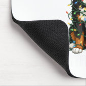 Bernese Mountain Dog Christmas I'm Fine Everything Muismat (Hoek)