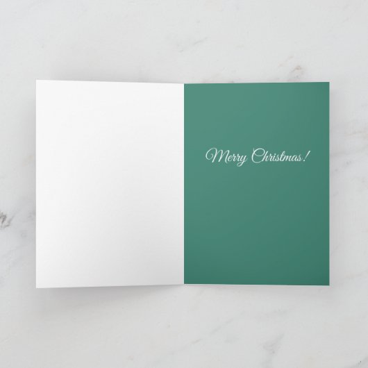 Bernese Mountain Dog Christmas  Kaart (Binnen)