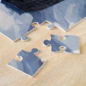 Bernese Mountain Dog Christmas Red Truck Holiday Legpuzzel (Zijkant)