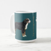 Bernese Mountain Dog Coffee Mok (Voorkant links)