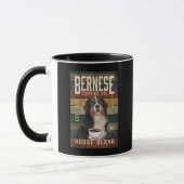 Bernese Mountain Dog Coffee Mok (Links)