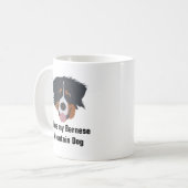 Bernese Mountain Dog Coffee Mok - Bernese Dog (Voorkant links)