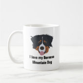 Bernese Mountain Dog Coffee Mok - Bernese Dog (Links)