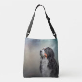 Bernese Mountain Dog Crossbody Tas (Achterkant)