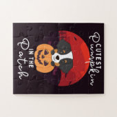 Bernese Mountain Dog Cutest pumpkin in de pleister Legpuzzel (Horizontaal)
