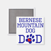 Bernese Mountain Dog Dad Magneet (Voorkant / Achterkant)