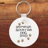 Bernese Mountain Dog Dad Sleutelhanger (Voorkant)