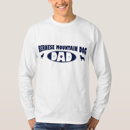 Bernese Mountain Dog Dad T-shirt (Voorkant)
