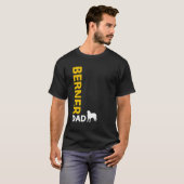 Bernese Mountain Dog Dad T-shirt (Voorkant volledig)