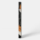 Bernese Mountain Dog Decorative Seamless Pattern iPhone Hoesje (Linkerkant)