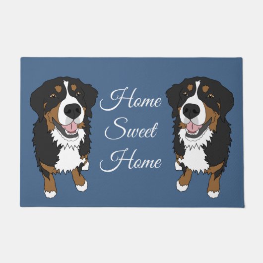 Bernese Mountain Dog Deurmat (Voorkant)