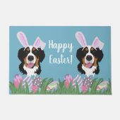 Bernese Mountain Dog Easter Deurmat (Voorkant)