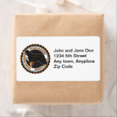 Bernese Mountain Dog Etiket (Insitu)