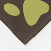 Bernese Mountain Dog fleece deken (Hoek)