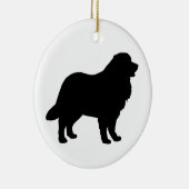 Bernese Mountain Dog Gear Keramisch Ornament (Rechts)