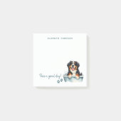 Bernese Mountain Dog gepersonaliseerd Post-it® Notes (Voorkant)