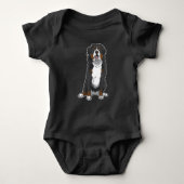 Bernese Mountain Dog Gift Idea Romper (Voorkant)
