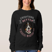 Bernese Mountain Dog Gift Trui (Voorkant)