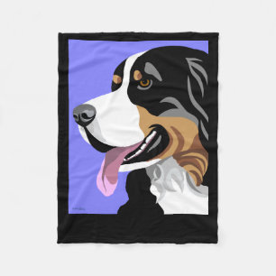 Bernese Mountain Dog Gifts Fleece Deken