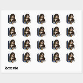 Bernese Mountain Dog Gifts Ronde Sticker (Vel)