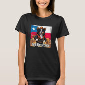 Bernese Mountain Dog God Bless Texas T-shirt (Voorkant)