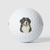 Bernese Mountain Dog Golfballen (Voorkant)