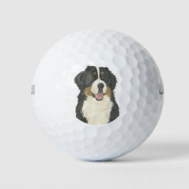 Bernese Mountain Dog Golfballen