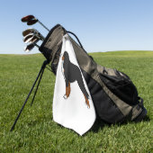 Bernese Mountain Dog Golfhanddoek (Groen)