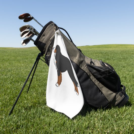 Bernese Mountain Dog Golfhanddoek