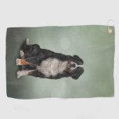 Bernese Mountain Dog Golfhanddoek (Horizontaal)