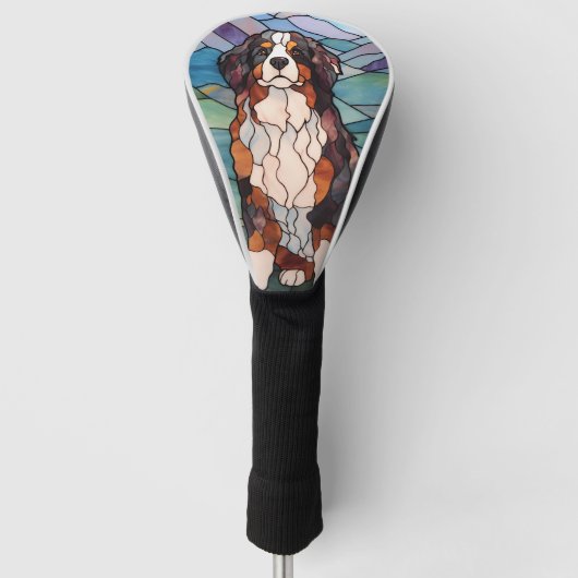 Bernese Mountain Dog Golfheadcover (Voorkant)