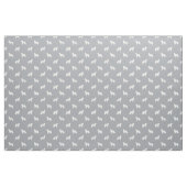 Bernese Mountain Dog grijs silhouette Stof (Fat Quarter)