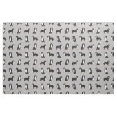 Bernese Mountain Dog grijs Stof (Fat Quarter)