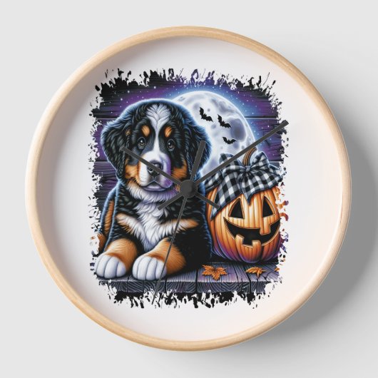 Bernese Mountain Dog Halloween (Voorkant)